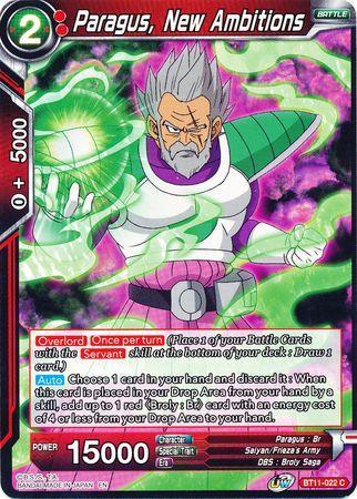 Paragus, New Ambitions (BT11-022) [Vermilion Bloodline] - for just $0.10! 