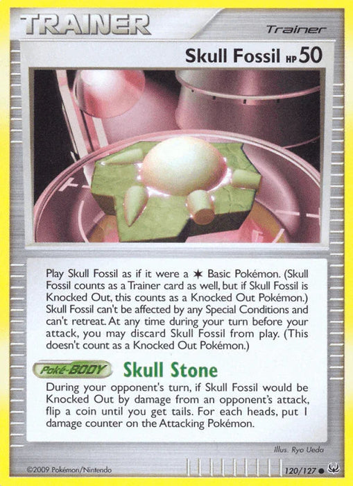 Skull Fossil (120/127) [Platinum: Base Set] - for just $0.10! 
