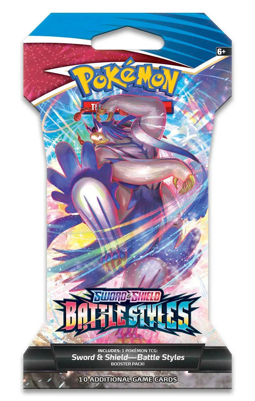 Sword & Shield: Battle Styles - Sleeved Booster Pack (Single Strike Urshifu V) - for just $15! 