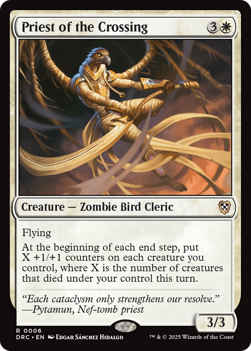 Priest of the Crossing (DRC-006) - Commander: Aetherdrift - for just $0.06! 