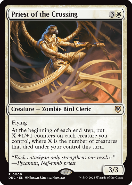 Priest of the Crossing (DRC-006) - Commander: Aetherdrift - for just $0.06! 