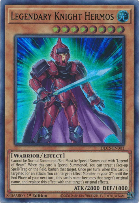 Legendary Knight Hermos (Green) [DLCS-EN003] Ultra Rare - for just $0.15! 