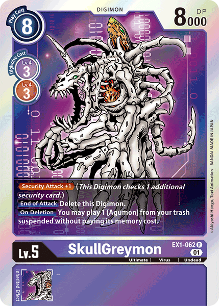 SkullGreymon [EX1-062] [Classic Collection] - Just $0.09! Shop now at Retro Gaming of Denver