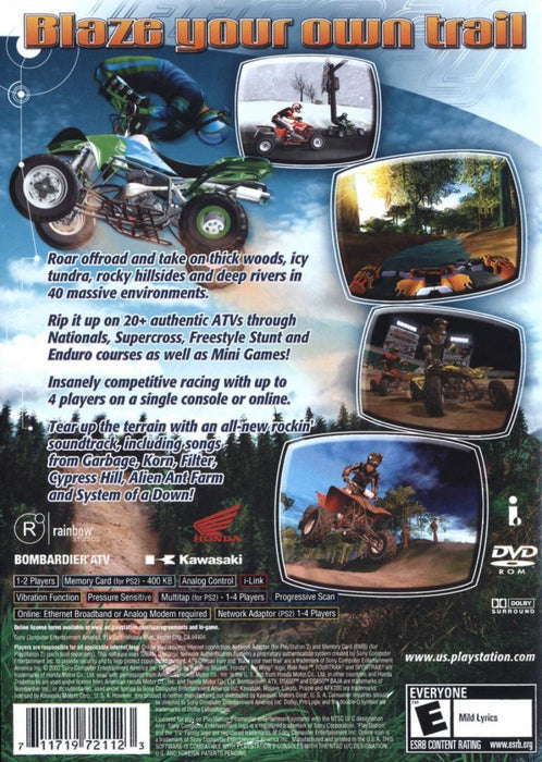 ATV Offroad Fury 2 – PlayStation 2 (PS2) - for just $3.99! 