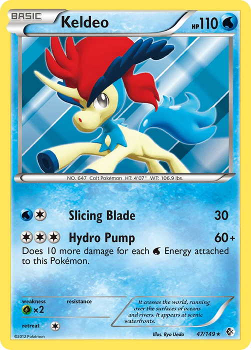 Keldeo (47/149) [Black & White: Boundaries Crossed] - for just $0.75! 