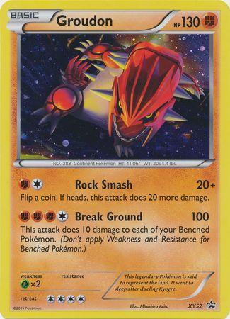 Groudon (XY52) (Jumbo Card) [XY: Black Star Promos] - for just $4! 