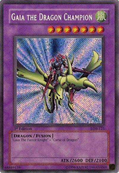 Gaia the Dragon Champion [LOB-125] Secret Rare - for just $5.30! 