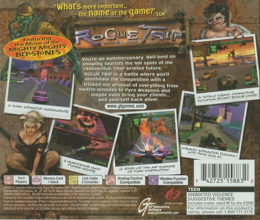 Rogue Trip: Vacation 2012 – PlayStation 1 (PS1) - for just $14.99! 