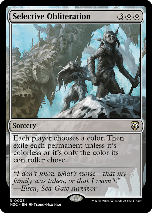 Selective Obliteration (M3C-035) - Modern Horizons 3 Commander - for just $0.31! 