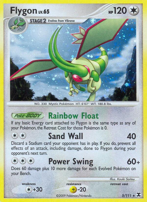 Flygon (5/111) (Theme Deck Exclusive) [Platinum: Rising Rivals] - for just $1.05! 