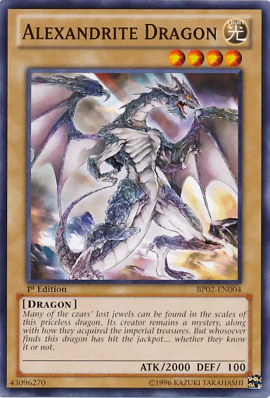 Alexandrite Dragon [BP02-EN004] Mosaic Rare - for just $0.30! 