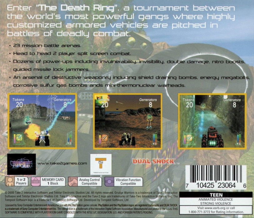 Grudge Warriors – PlayStation 1 (PS1) - for just $0! 