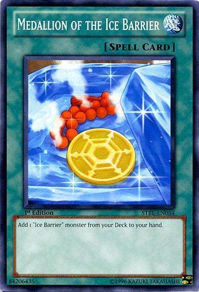 Medallion of the Ice Barrier [STBL-EN054] Common - for just $0.10! 