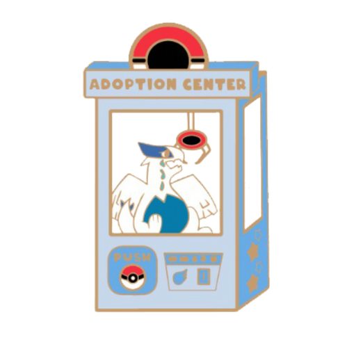 Pokemon: Lugia Adoption Center Enamel Pin - for just $12! 