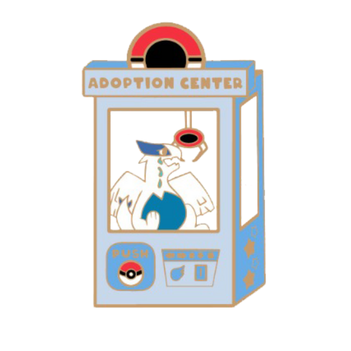 Pokemon: Lugia Adoption Center Enamel Pin - for just $12! 