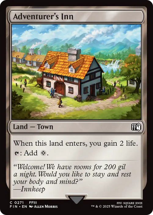 Adventurer's Inn (FIN-271) - FINAL FANTASY Foil - for just $0.11! 