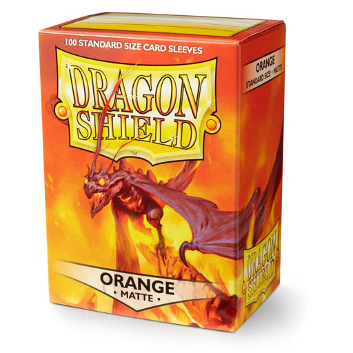 Dragon Shield: Standard 100ct Sleeves - Orange (Matte) - Just $8.95! Shop now at Retro Gaming of Denver