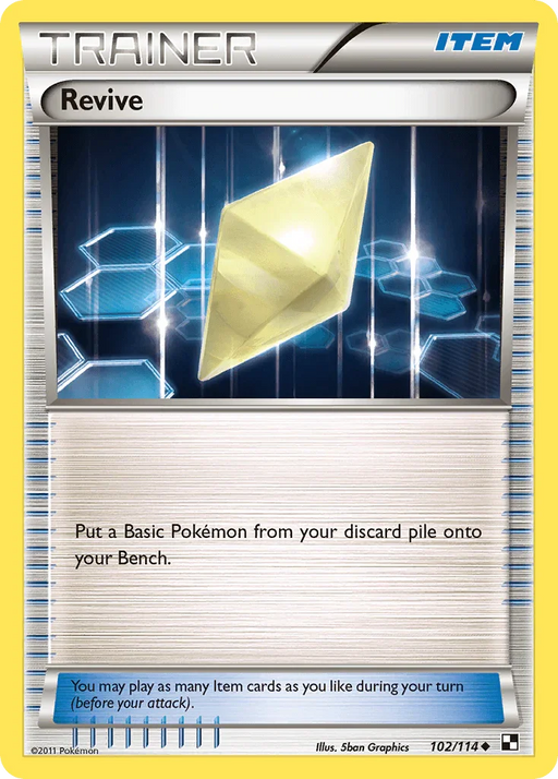 Revive (102/114) [Black & White: Base Set] - for just $0.10! 
