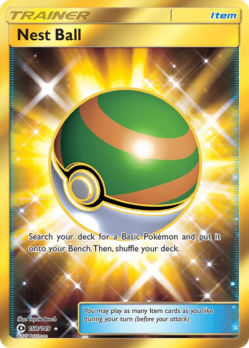 Nest Ball (158/149) [Sun & Moon: Base Set] - for just $4.30! 