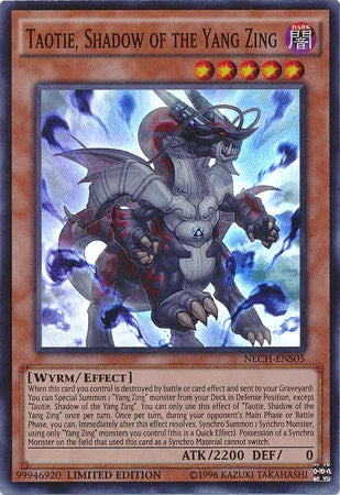 Taotie, Shadow of the Yang Zing (SE) [NECH-ENS05] Super Rare - for just $0.15! 