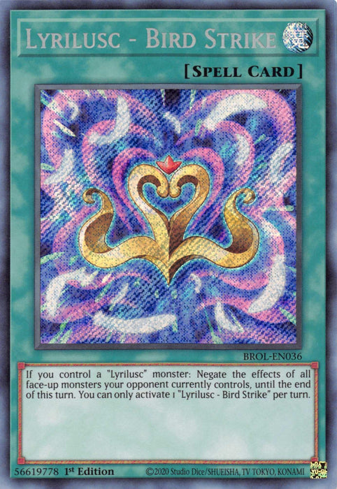 Lyrilusc - Bird Strike [BROL-EN036] Secret Rare - for just $0.10! 