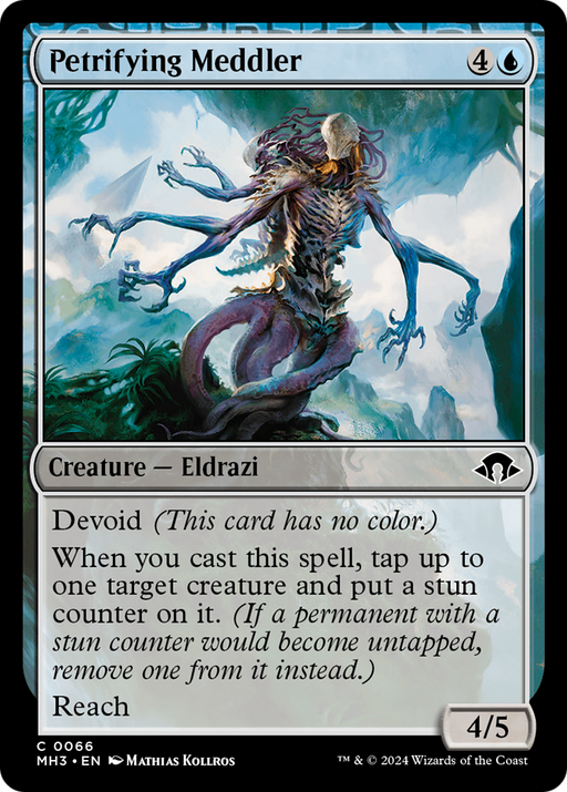 Petrifying Meddler (MH3-066) - Modern Horizons 3: (devoid) - for just $0.01! 