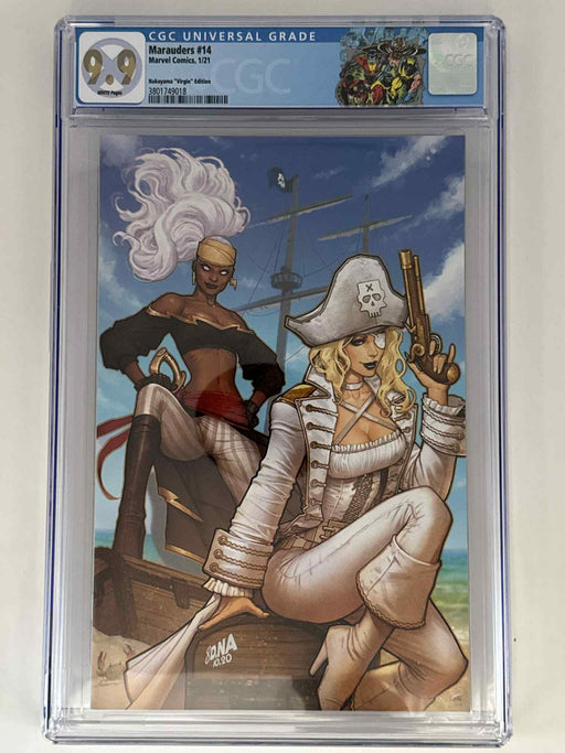 Marauders #14 CGC 9.9 Blue Label Nakayama Exclusive Virgin Var - for just $250! 
