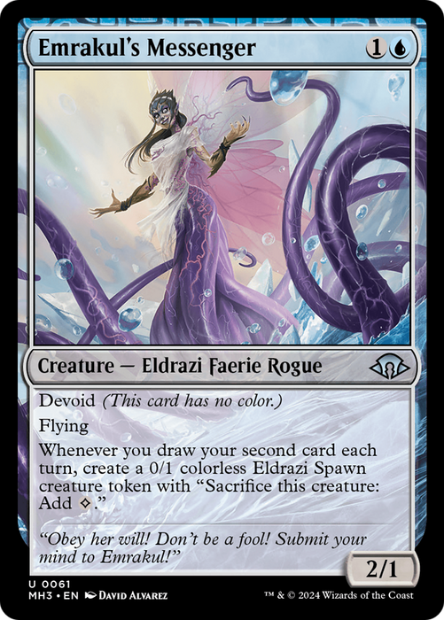 Emrakul's Messenger (MH3-061) - Modern Horizons 3: (devoid) - for just $0.10! 