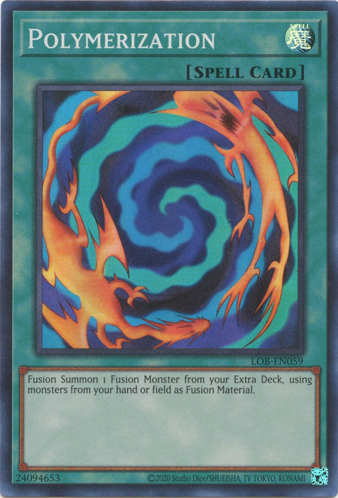 Polymerization (25th Anniversary) [LOB-EN059] Super Rare - for just $0.75! 