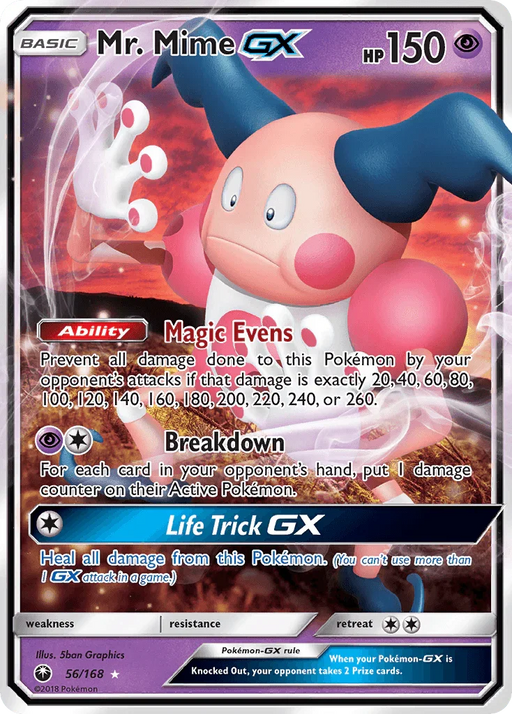 Mr. Mime GX (56/168) [Sun & Moon: Celestial Storm] - for just $1.75! 