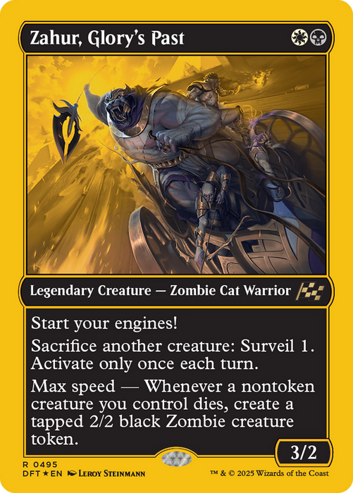 Zahur, Glory's Past (DFT-495) - Aetherdrift Foil - for just $0.38! 