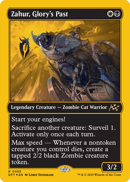 Zahur, Glory's Past (DFT-495) - Aetherdrift Foil - for just $0.38! 