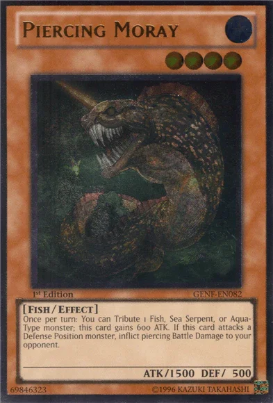 Piercing Moray [GENF-EN082] Ultimate Rare - for just $0.95! 