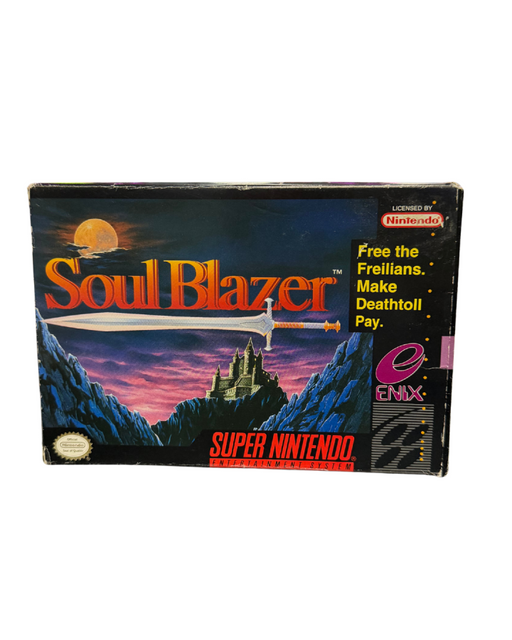 Soul Blazer [CIB] – Super Nintendo Entertainment System (SNES) - for just $379.99! 