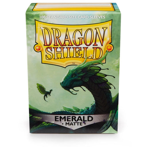 Dragon Shield: Standard 100ct Sleeves - Emerald (Matte) - Just $8.95! Shop now at Retro Gaming of Denver