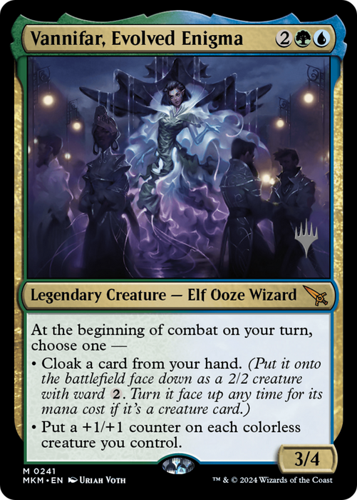 Vannifar, Evolved Enigma (PPMKM-241) - Murders at Karlov Manor Promos - for just $0.83! 