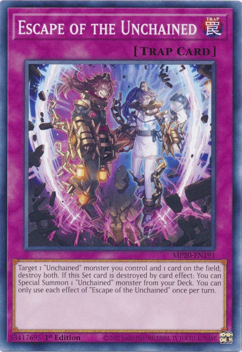 Escape of the Unchained [MP20-EN191] Common - for just $0.25! 