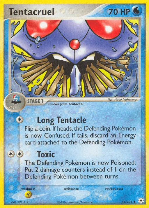Tentacruel (51/101) [EX: Hidden Legends] - for just $0.30! 
