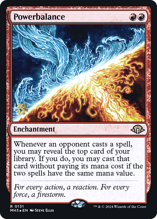 Powerbalance (PRE-131) - Modern Horizons 3 Promos Foil - for just $0.29! 
