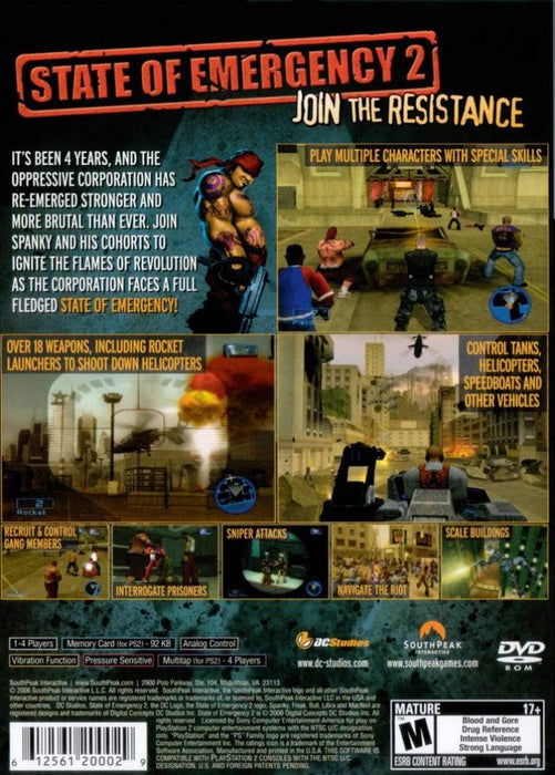 State of Emergency 2 – PlayStation 2 (PS2) - for just $0! 