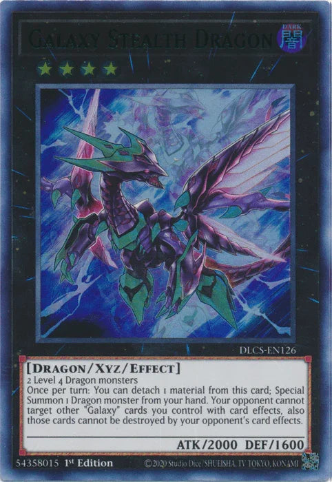 Galaxy Stealth Dragon (Green) [DLCS-EN126] Ultra Rare - for just $0.20! 