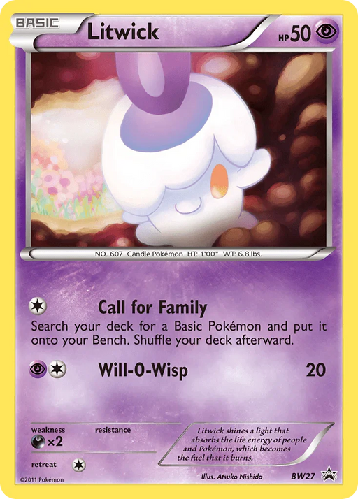 Litwick (BW27) [Black & White: Black Star Promos] - for just $8! 