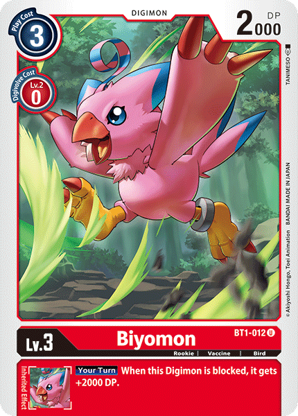 Biyomon [BT1-012] [Release Special Booster Ver.1.0] - Just $0.09! Shop now at Retro Gaming of Denver