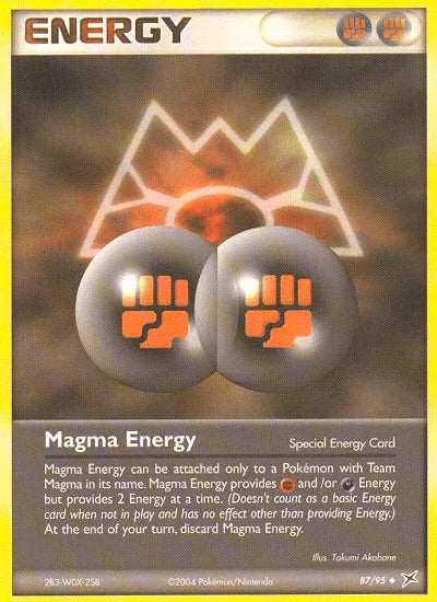 Magma Energy (87/95) [EX: Team Magma vs Team Aqua] - for just $3.55! 