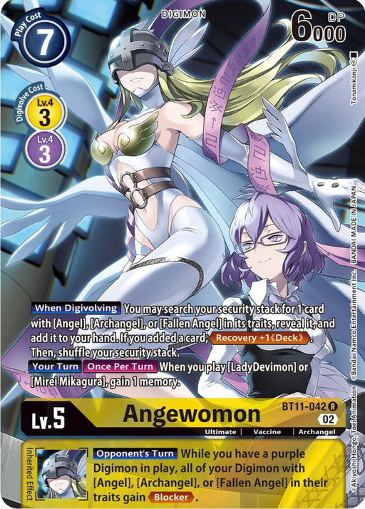 Angewomon [BT11-042] (Alternate Art) [Dimensional Phase] - Just $8.25! Shop now at Retro Gaming of Denver