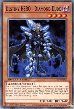 Destiny HERO - Diamond Dude [SGX1-ENB03] Common - for just $0.10! 