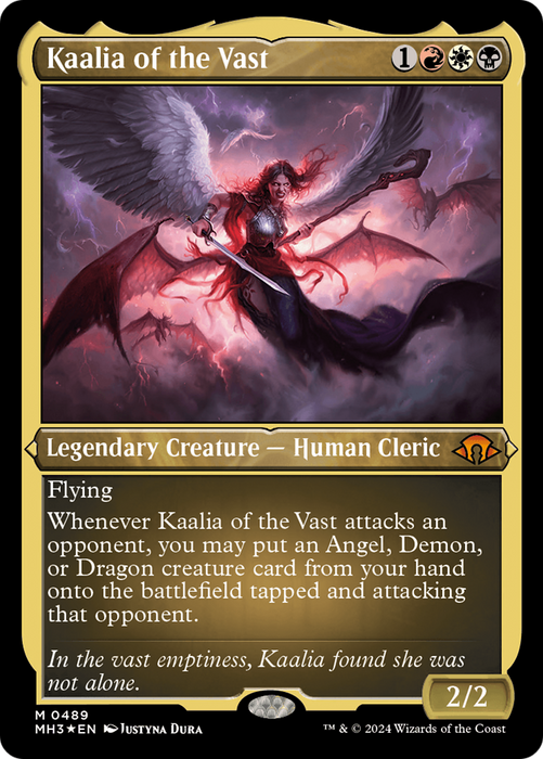 Kaalia of the Vast (Foil Etched) [Modern Horizons 3] - Just $2.85! Shop now at Retro Gaming of Denver