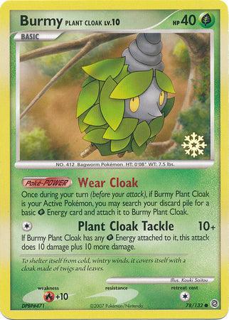 Burmy Plant Cloak (78/132) [Countdown Calendar Promos] - for just $0.20! 