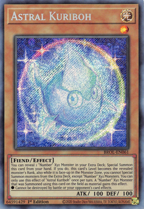 Astral Kuriboh [BROL-EN061] Secret Rare - for just $0.25! 