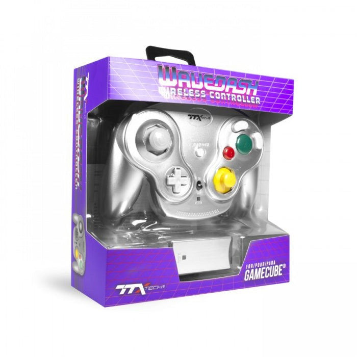 Wavedash 2.4GHZ Controller for GC [Silver] – Nintendo GameCube Accessory (GC) - for just $24.99! 